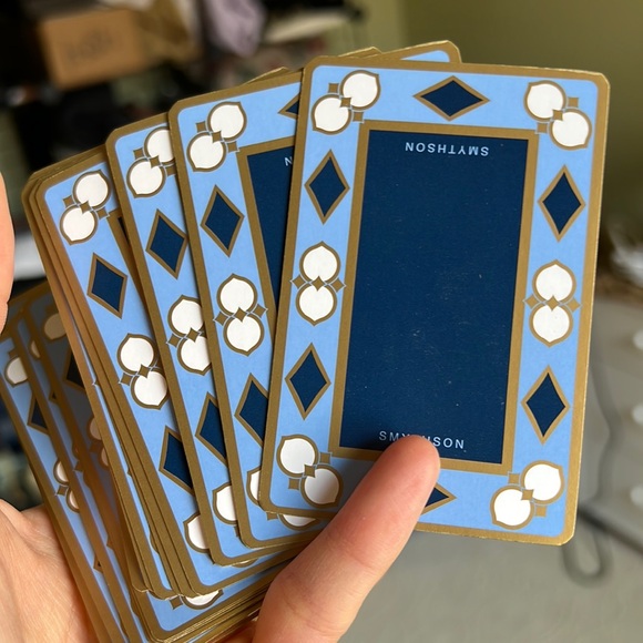 NEW Smythson LTD Plastic Coated Playing Cards - Picture 4 of 6